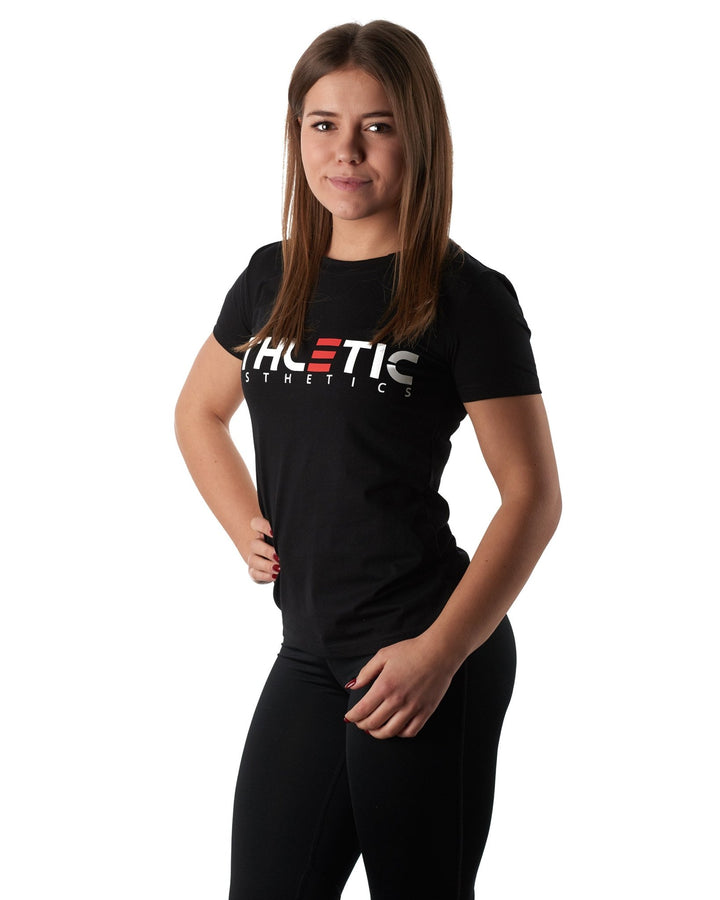 Women Classic Shirt (Black) - Athletic Aesthetics